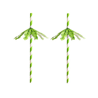 Coconut Tree Paper Straws - BAM Party and Events