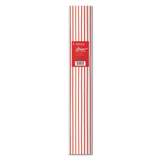 Red Stripe Paper Table Runner - BAM Party and Events