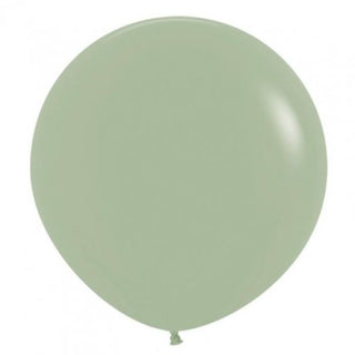 60cm Latex Balloon - Fashion Eucalyptus - BAM Party and Events