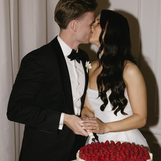 Cake Knife + Server - White Bubble - BAM Party and Events