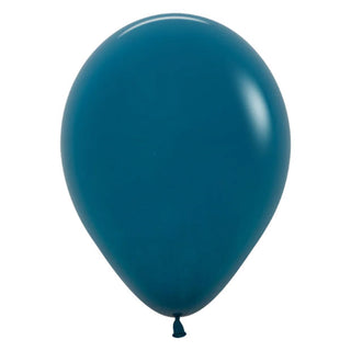 30cm Latex Balloon - Deep Teal - BAM Party and Events