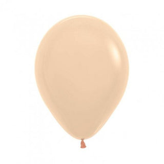30cm Latex Balloon - Pastel Malibu Peach - BAM Party and Events