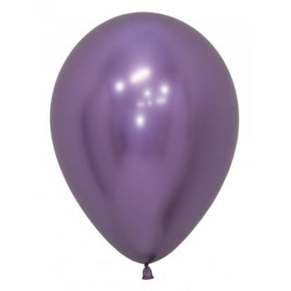 30cm Reflex Violet Latex Balloon - BAM Party and Events