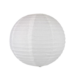 30cm White Paper Lantern - BAM Party and Events