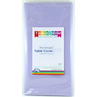 Plastic Table Cover - Lavender - BAM Party and Events