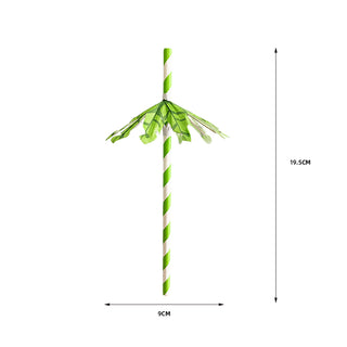 Coconut Tree Paper Straws - BAM Party and Events