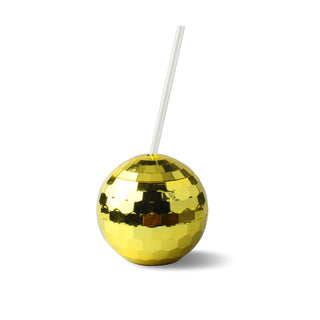 Gold Disco Ball Cup - BAM Party and Events