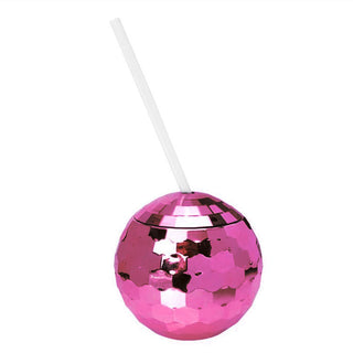 Pink Disco Ball Cup - BAM Party and Events