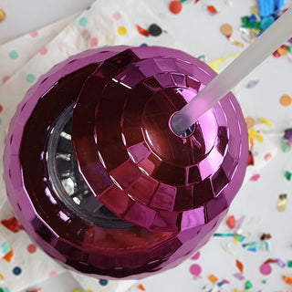 Pink Disco Ball Cup - BAM Party and Events