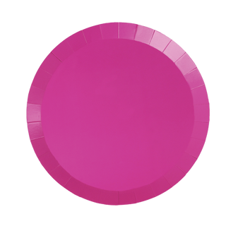 Flamingo Pink Dinner Plates 20pk - BAM Party and Events