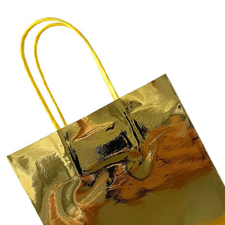 Gold Party Bags - 4 Pack - BAM Party and Events