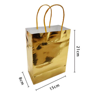 Gold Party Bags - 4 Pack - BAM Party and Events