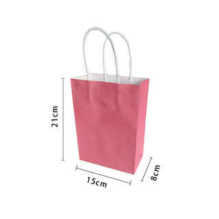 Pink Party Bags 4Pk - BAM Party and Events
