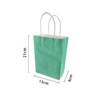 Green Party Bags 4Pk - BAM Party and Events