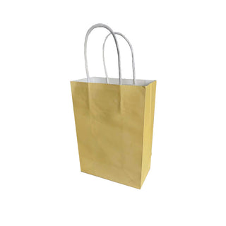 Yellow Party Bags 4Pk - BAM Party and Events