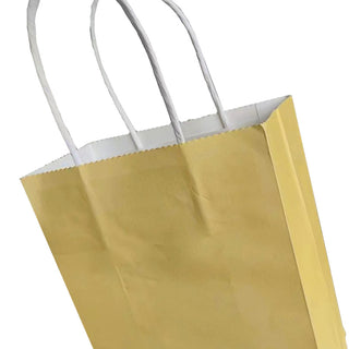 Yellow Party Bags 4Pk - BAM Party and Events