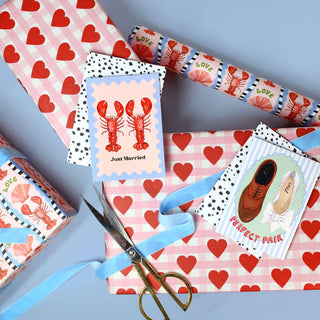 Just Married Lobster Card - BAM Party and Events