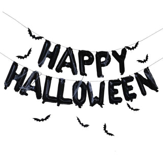 Happy Halloween Balloon Bunting - BAM Party and Events