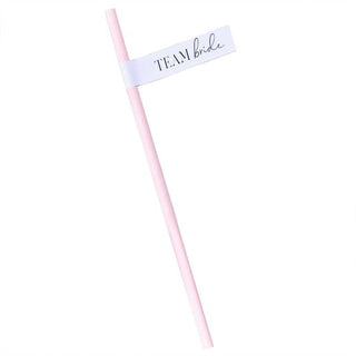 Team Bride Paper Straws - BAM Party and Events
