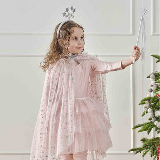 Pink & Silver Star Fairy Wand - BAM Party and Events