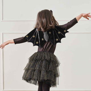 Black & Gold Star Tutu 3-5yrs - BAM Party and Events