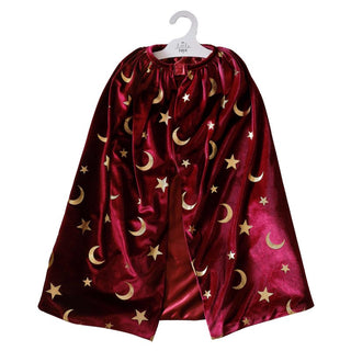 Burgundy Velvet Magician Cape - BAM Party and Events
