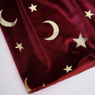 Burgundy Velvet Magician Cape - BAM Party and Events