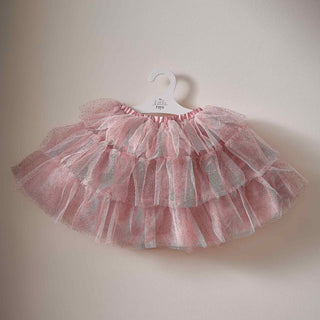Pink & Silver Sparkle Tutu 3-5yrs - BAM Party and Events