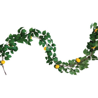lemon citrus garland party decoration