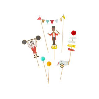 Carnival Cake Topper Set - BAM Party and Events