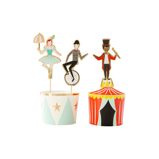 Carnival Baking Cups & Cupcake Kit - BAM Party and Events