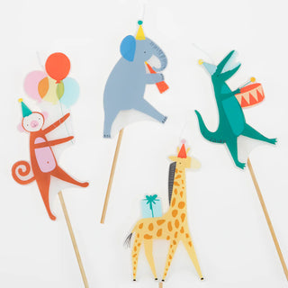 Animal Parade Candles - BAM Party and Events
