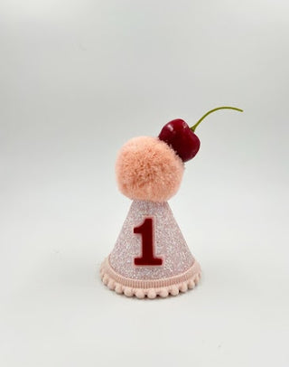 Cherry On Top Felt Hat - BAM Party and Events