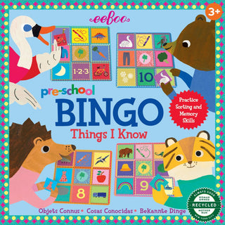 Bingo - Pre-School Things I Know