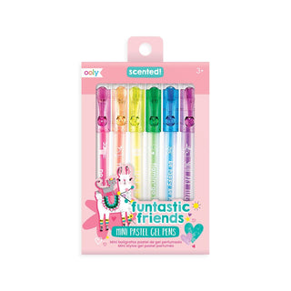 Funtastic Friends Mini Gel Pens (Set of 6) - BAM Party and Events