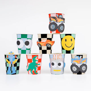 Toybox Icon Cups - BAM Party and Events
