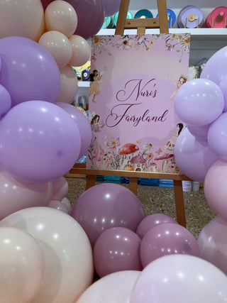 Custom A2 Printed Welcome Sign - BAM Party and Events