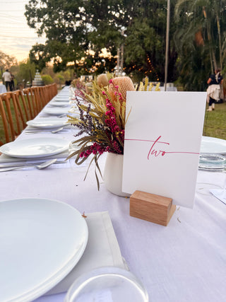 Custom A5 Printed Sign - BAM Party and Events