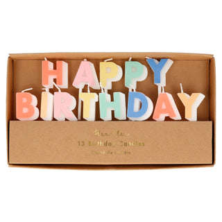 Happy Birthday Candles - BAM Party and Events