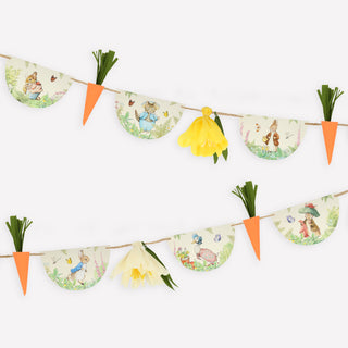 Peter Rabbit In The Garden Garland - BAM Party and Events