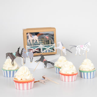 Horse Cupcake Kit - BAM Party and Events
