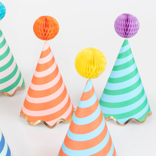 Stripe Party Hats - BAM Party and Events