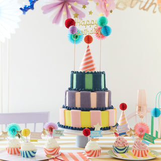 Happy Birthday Cake Topper - BAM Party and Events
