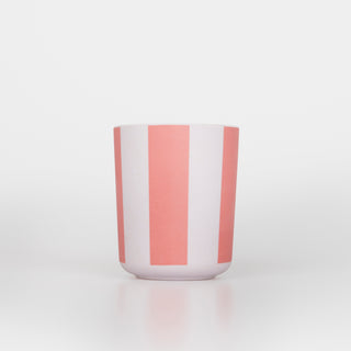 Stripy Reusable Bamboo Cups (Pack of 6) - BAM Party and Events
