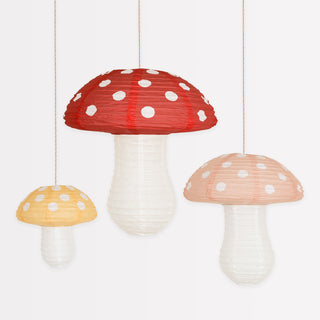 Mushroom Lanterns - BAM Party and Events