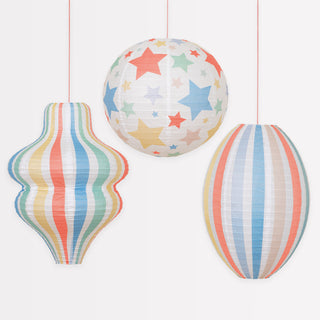 Stars & Stripes Lanterns - BAM Party and Events