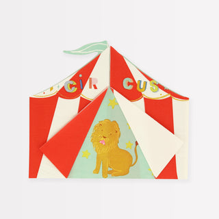 Circus Shaped Big Top Napkins - BAM Party and Events