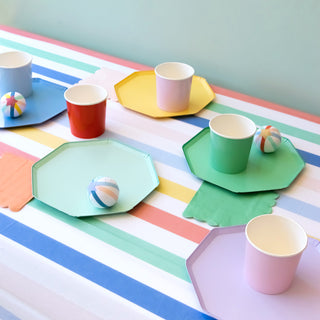 Multi Stripe Tablecloth - BAM Party and Events
