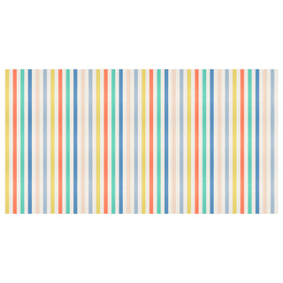 Multi Stripe Tablecloth - BAM Party and Events
