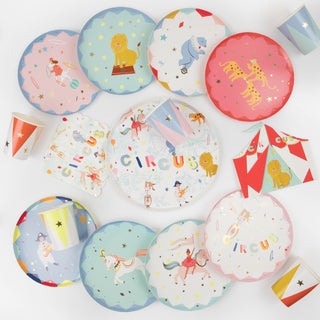 Circus Shaped Big Top Napkins - BAM Party and Events
